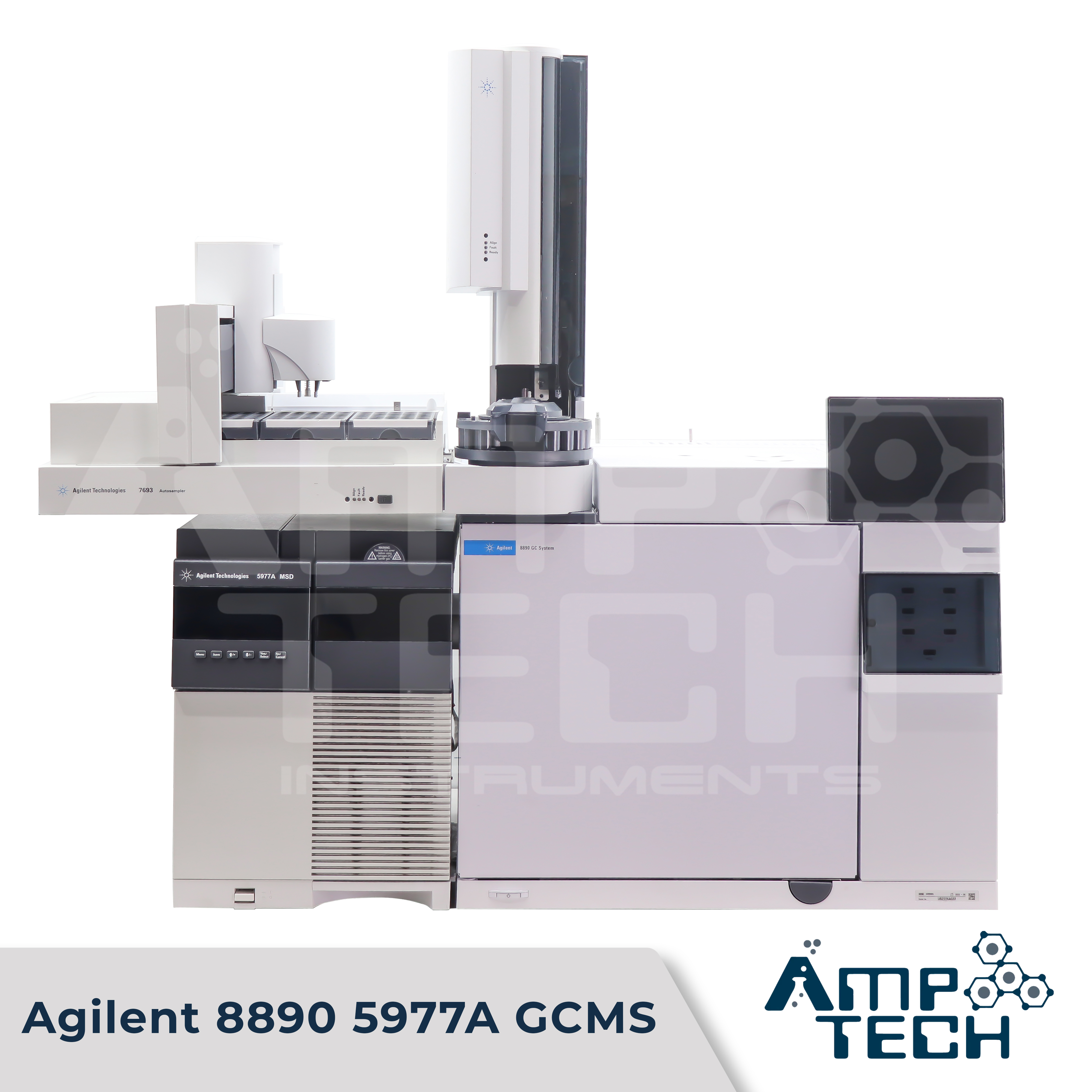 Agilent 8890 5977A GC/MS FID System | 7693 Autosampler & Computer