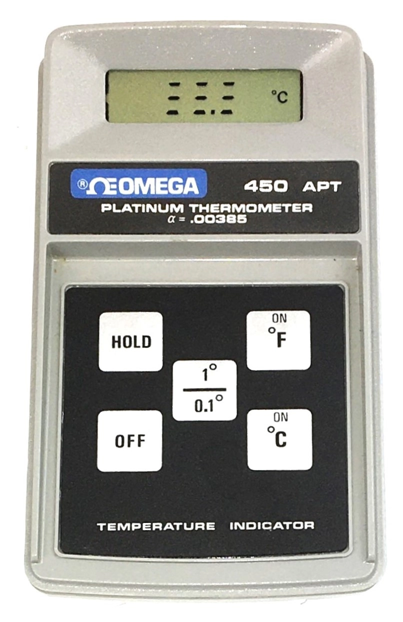 Omega 450 APT Digital Platinum Thermometer