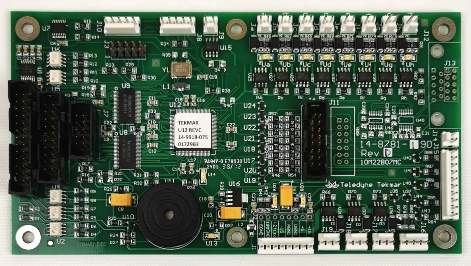 Teledyne Tekmar 14-8781-190 PCB DC Output Control Board