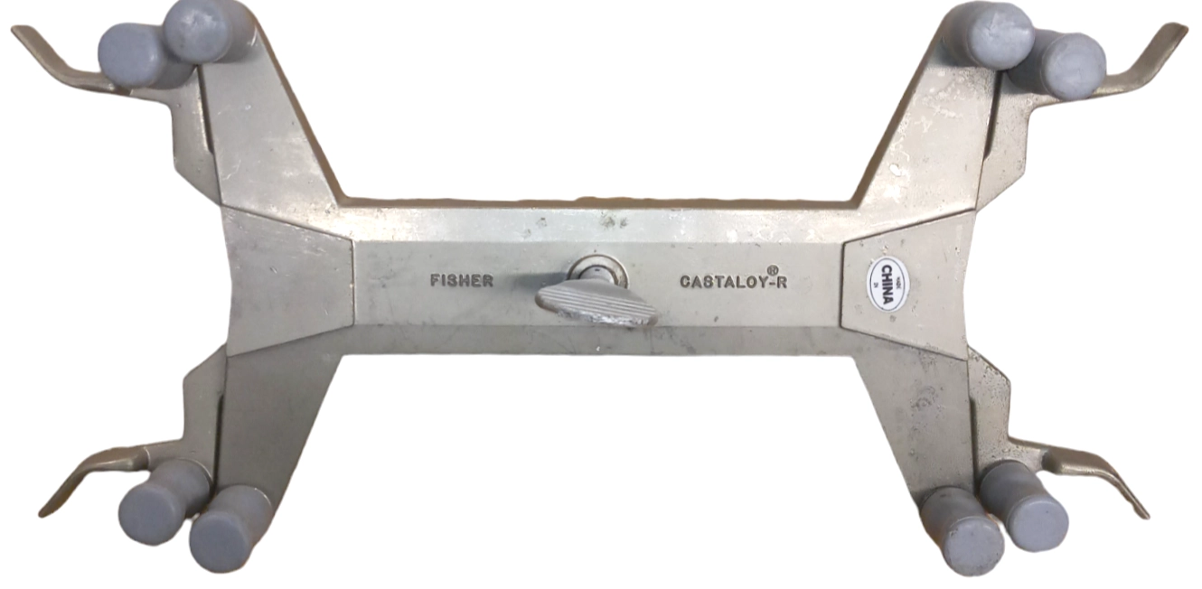 Fisher Castaloy-R 3361-4 Double Burette Clamp