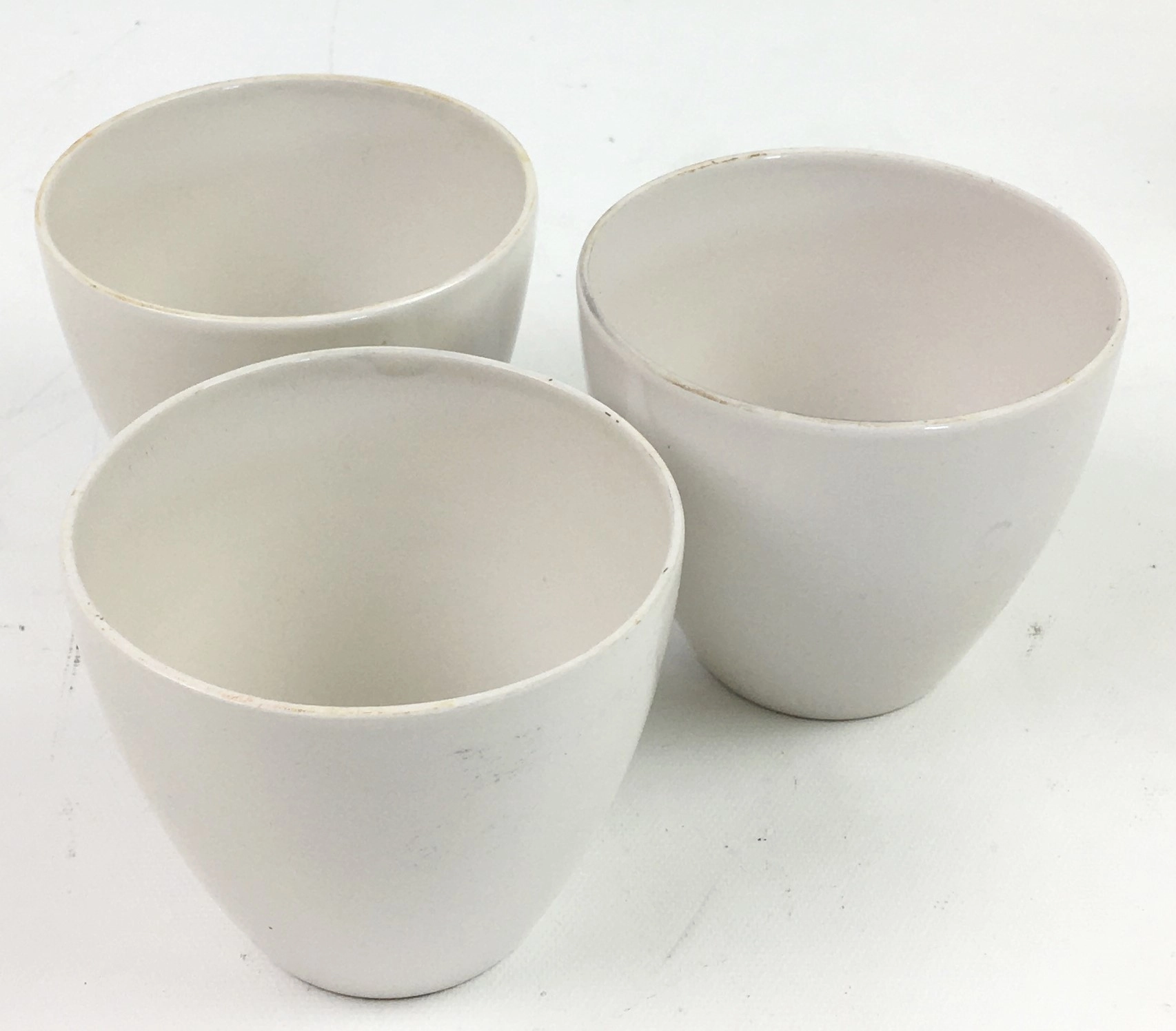 CoorsTek 60140/66140 Porcelain Wide-Form Crucible - 250mL