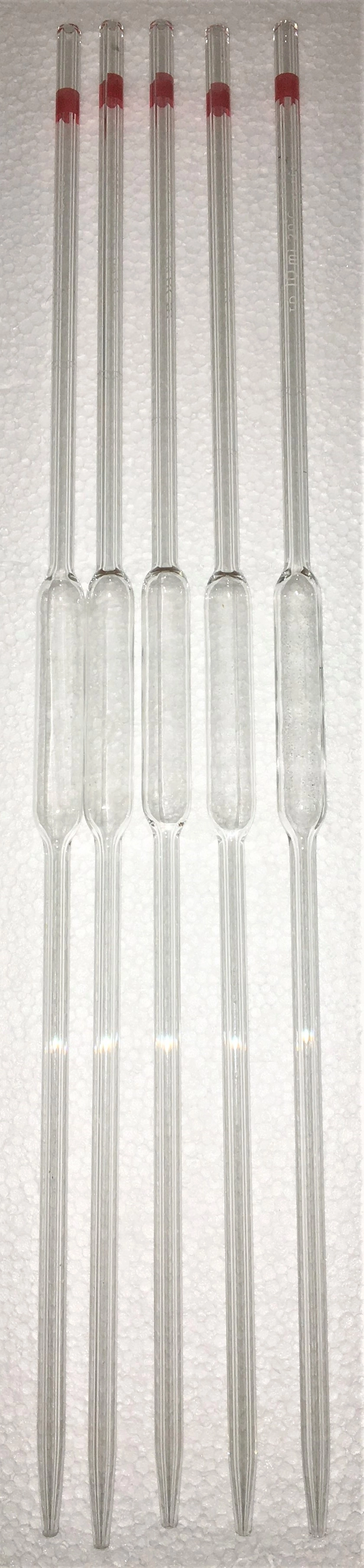 Corning PYREX 7102-10 Volumetric Pipet, Class B - 10mL (Pack of 5)