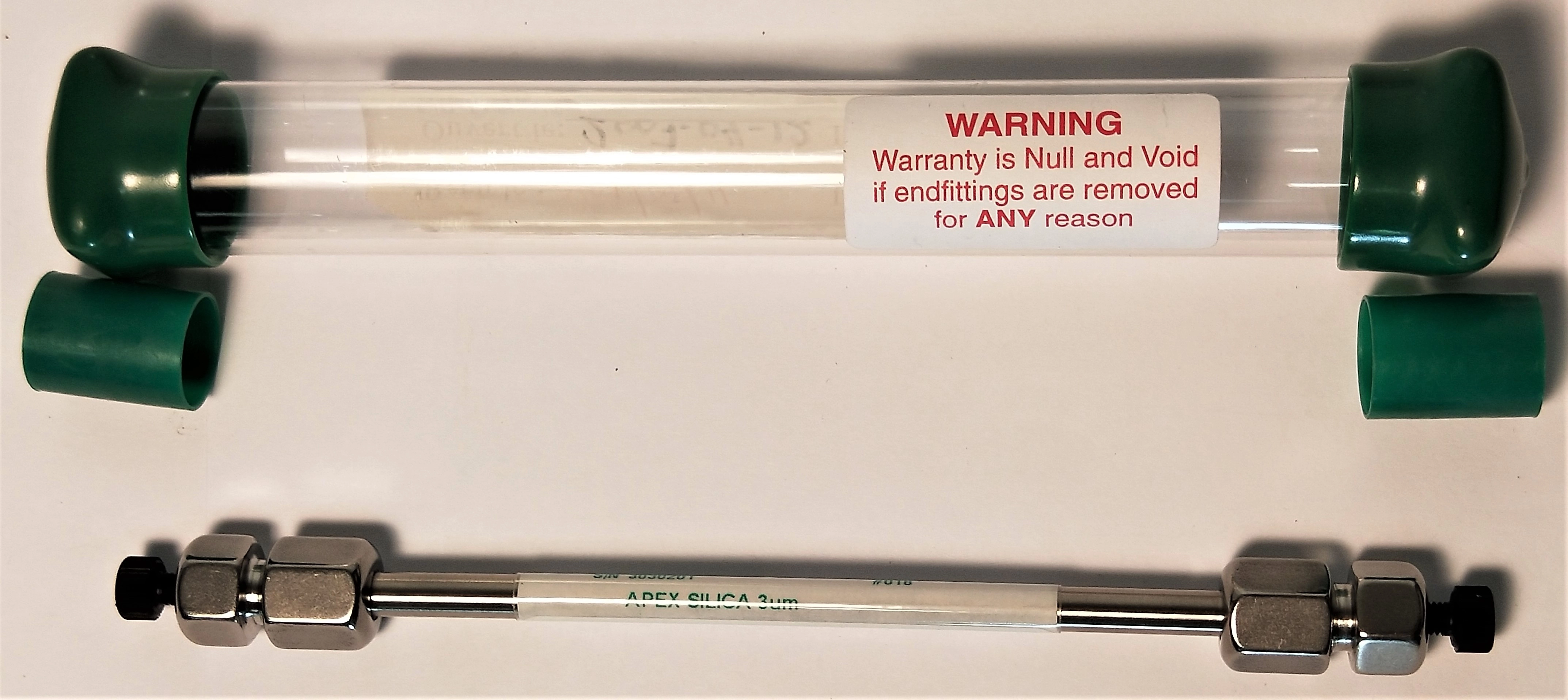 HiChrom Apex Silica 4M15303 HPLC Column - 15 cm &times; 4.6 mm x 3&micro;m