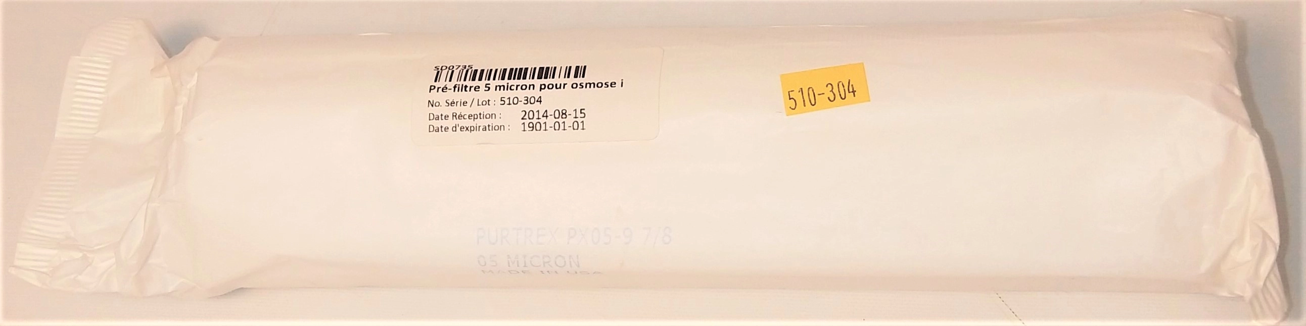 GE Purtrex PX05-9 7/8 Sediment Depth Cartridge Filter - 5 Micron (Pack of 4)