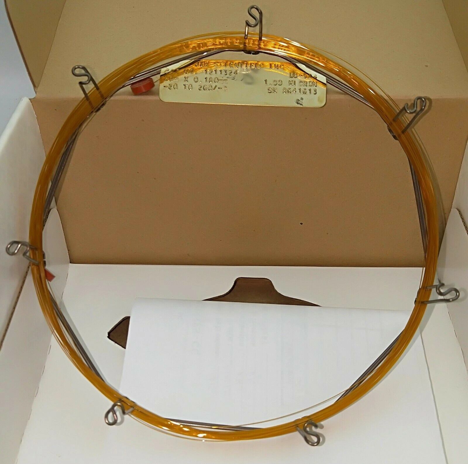 J&amp;W DB-624 (121-1324) Capillary Column (20M x 0.18mm x 1.0µm)