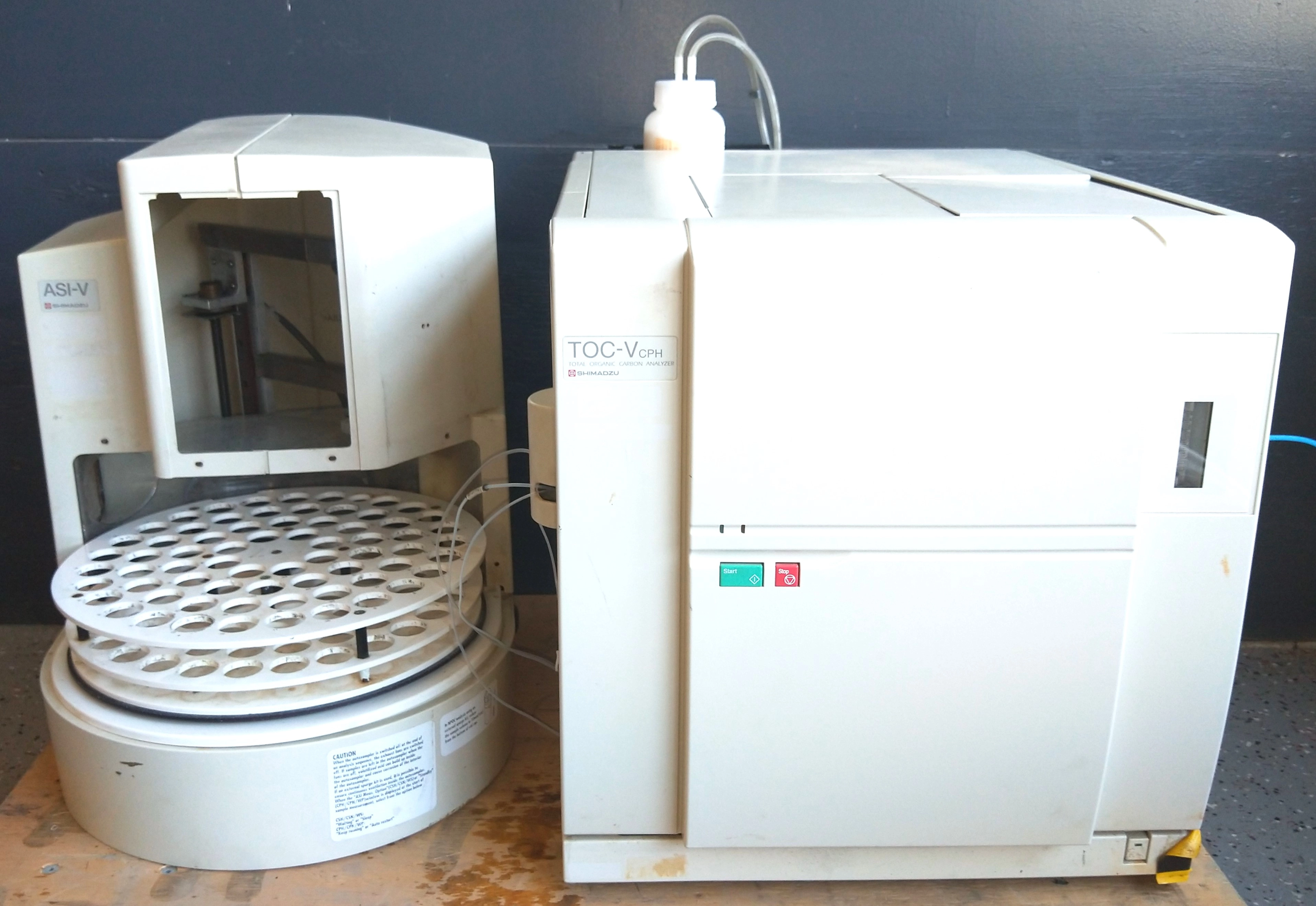 Shimadzu TOC-V CPH Analyzer with ASI-V Autosampler