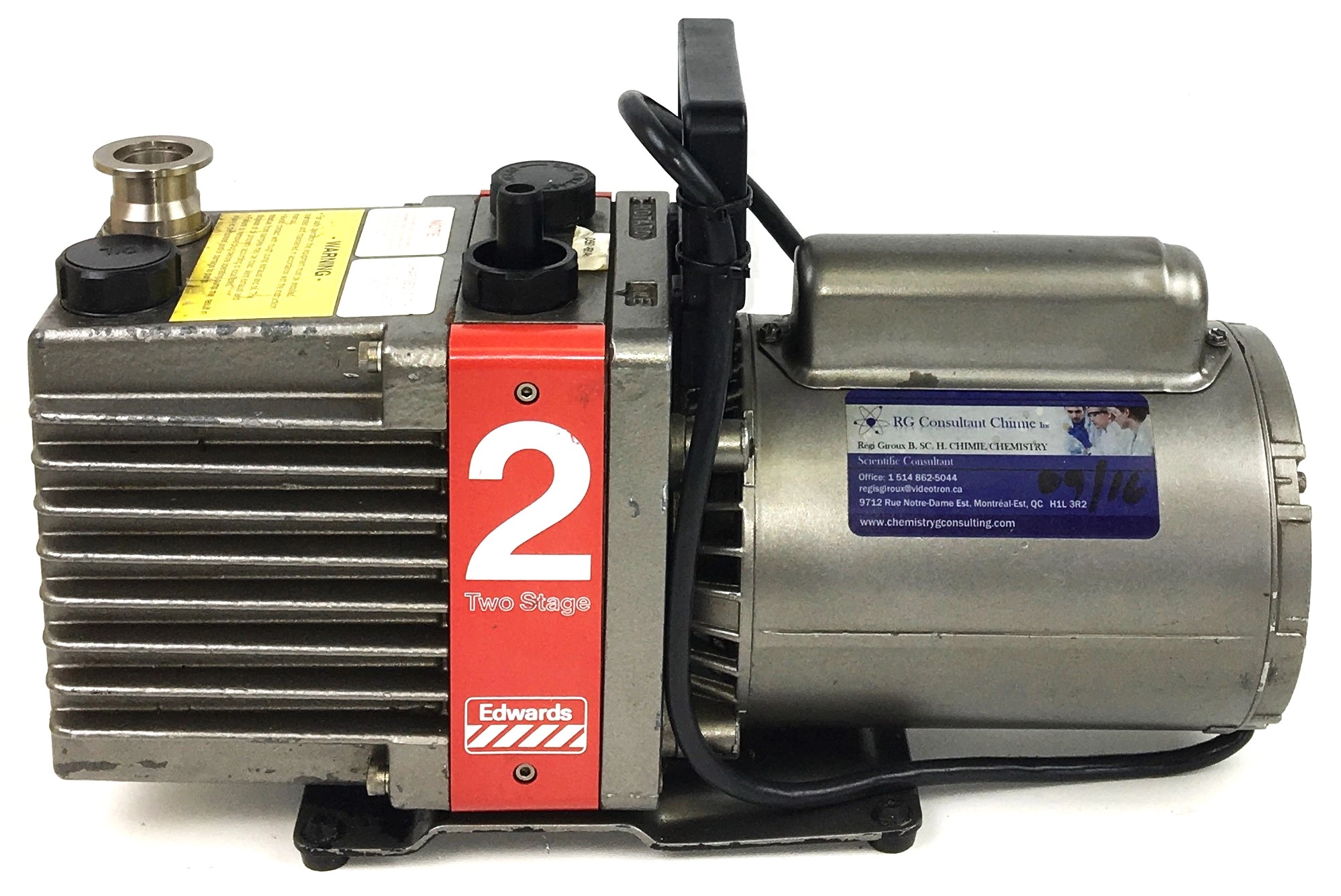 Edwards E2M2 Rotary Vacuum Pump (2cfm)
