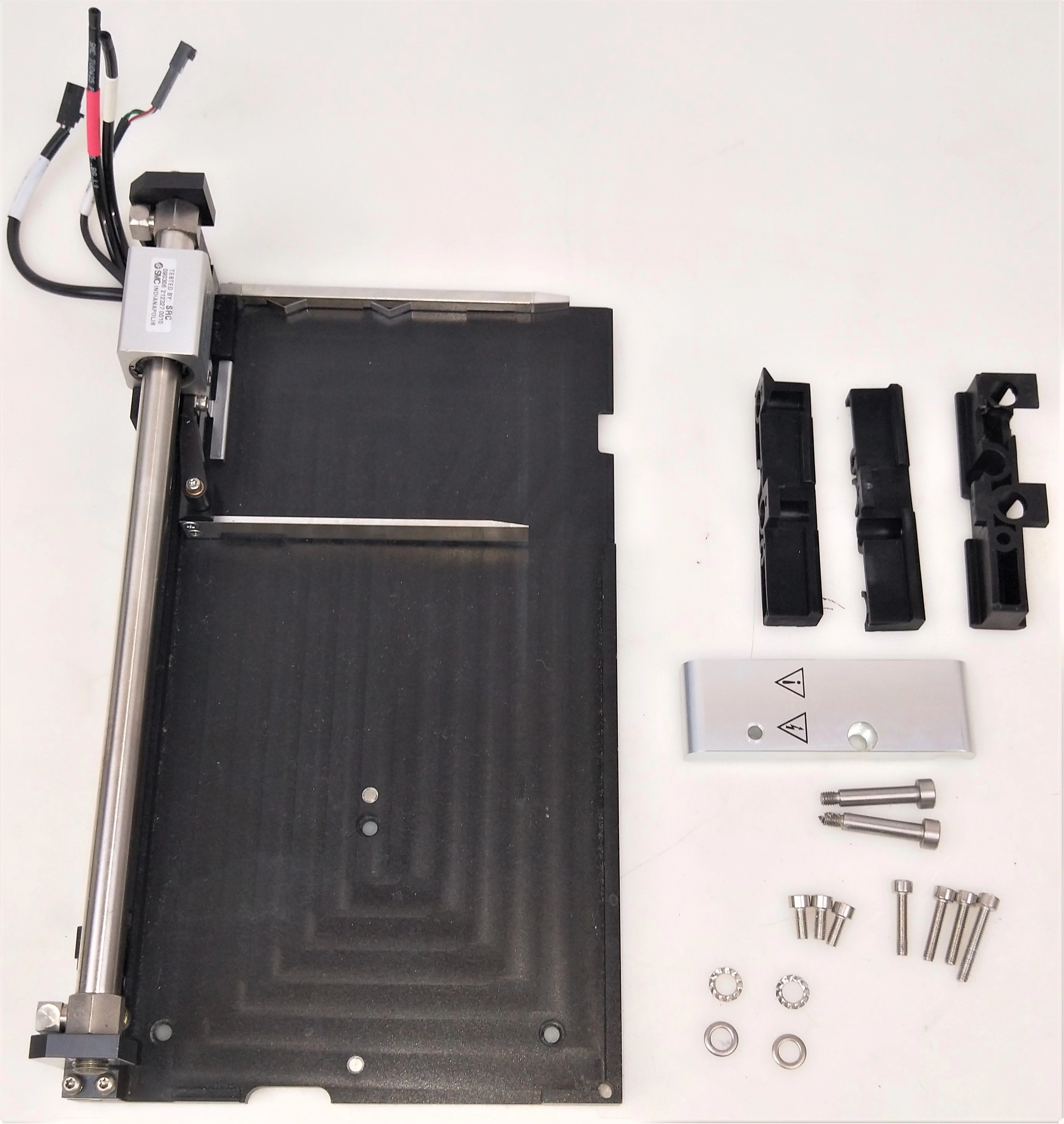 SMC Pneumatic Stage with Actuator and Proximity Sensors (P/N 279000778)