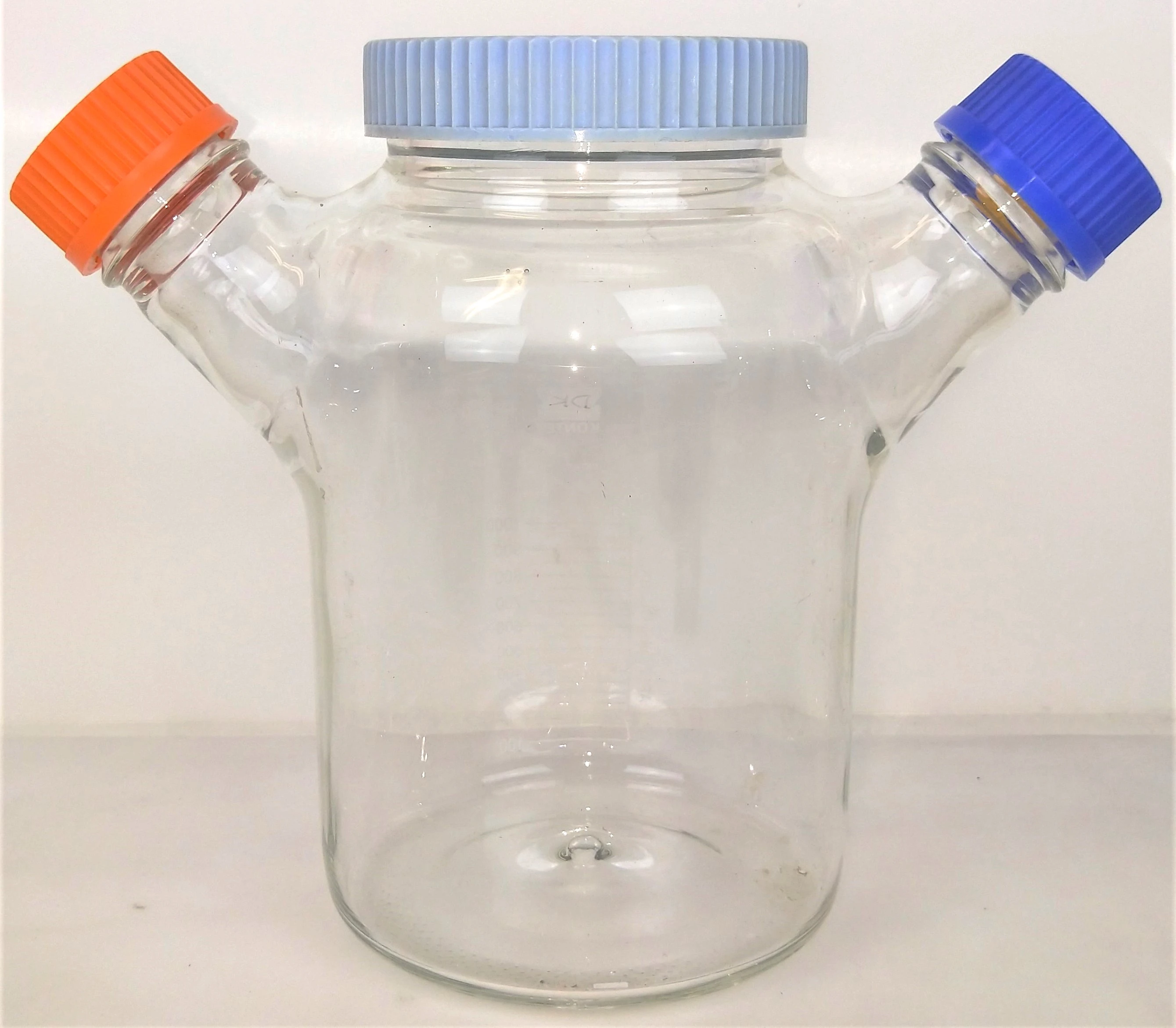 Kontes Cytostir 882911-1000 Double Sidearm Microcarrier Spinner Flask (1000mL)