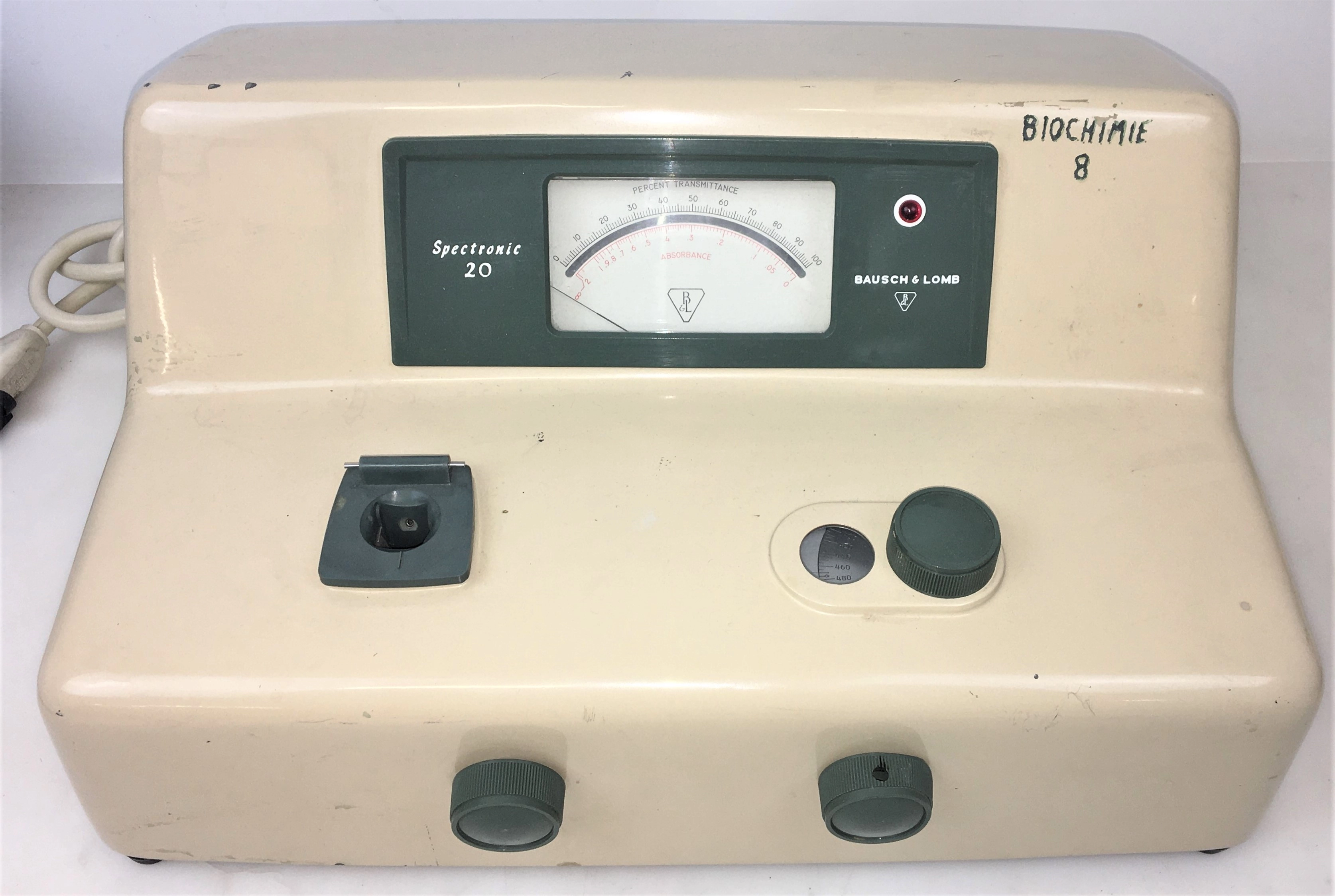 Bausch &amp; Lomb Spectronic 20 (33.29.61.64) Visible Spectrophotometer (340 to 950nm)