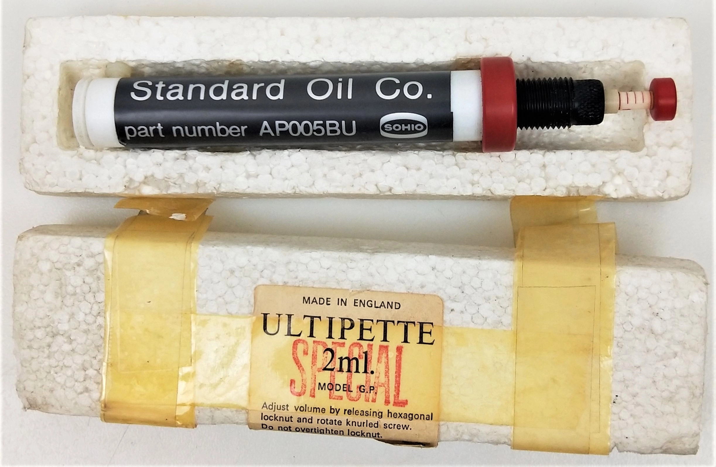 Sohio Ultipette GP Air Displacement Pipettor - 2mL