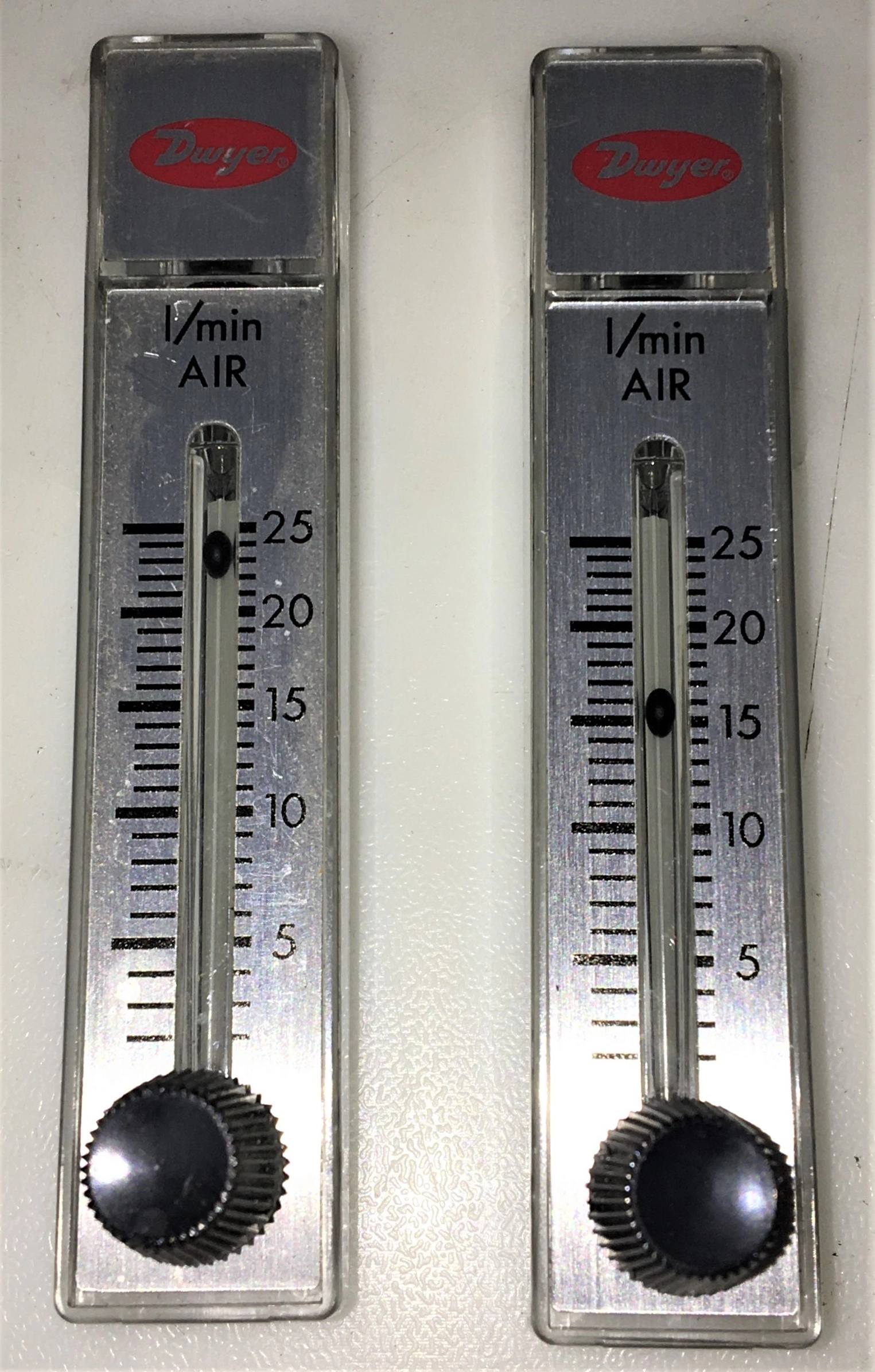 Dwyer RateMaster RMA-22-SSV Flow Meter - 2-25 LPM Air Range