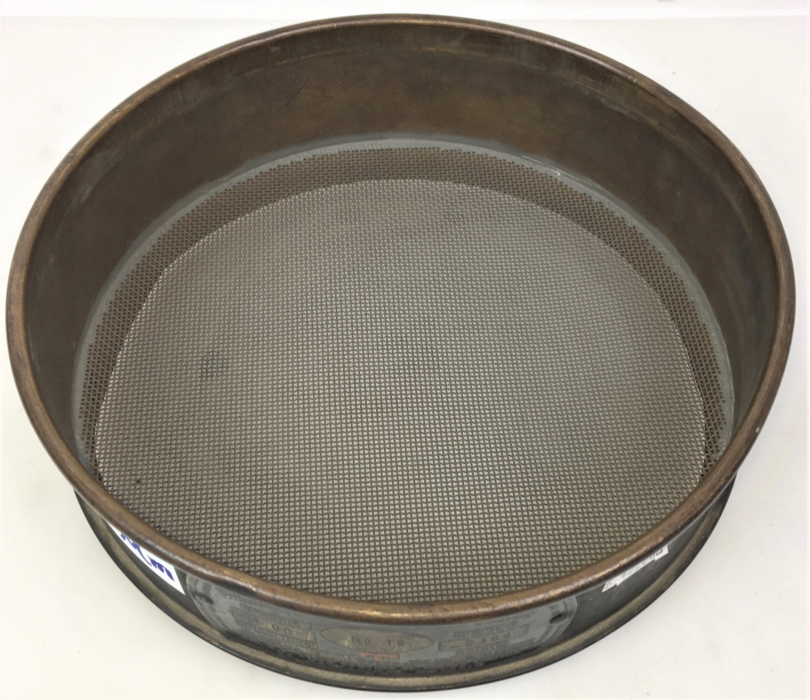 Tyler #18 Brass 8" Sieve (1000&mu;m)