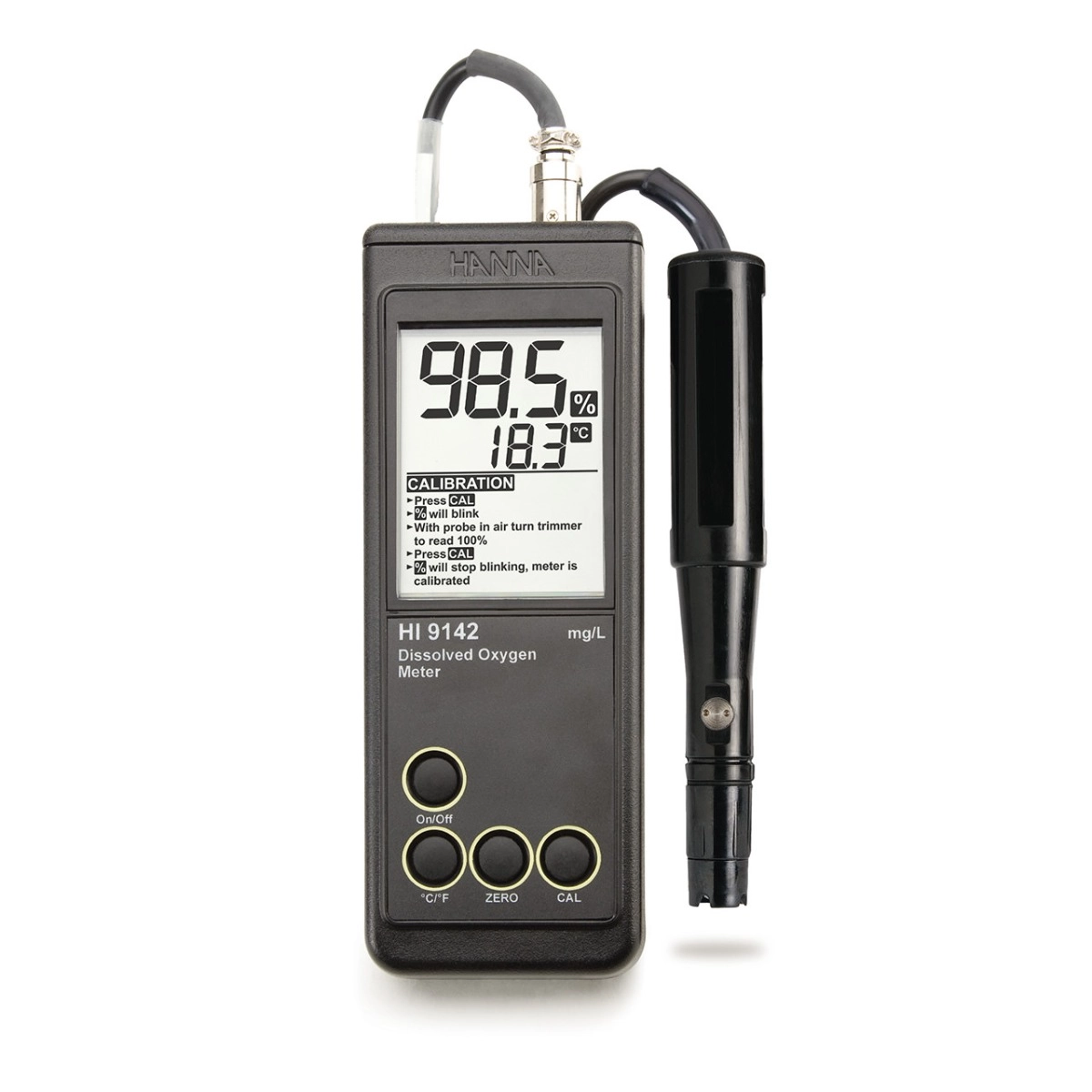 Hanna HI 9142 Waterproof Dissolved Oxygen Meter