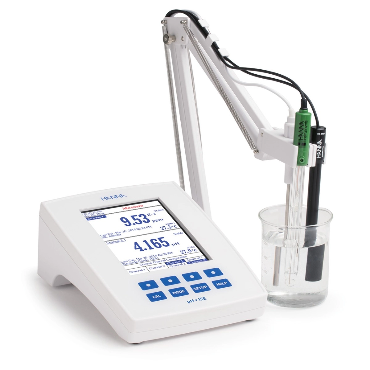 Hanna HI 5222 Digital, Bench-model pH-ISE-ORP Meter