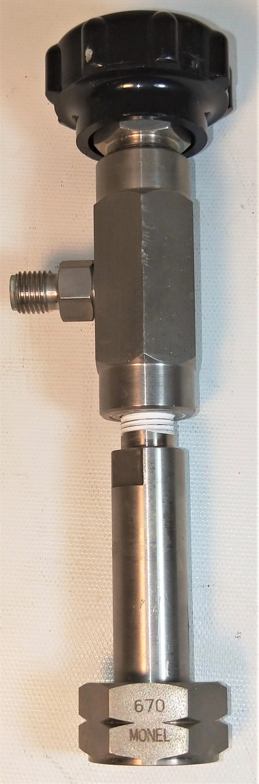 Airgas Monel 8550T-670 Flow Control Valve