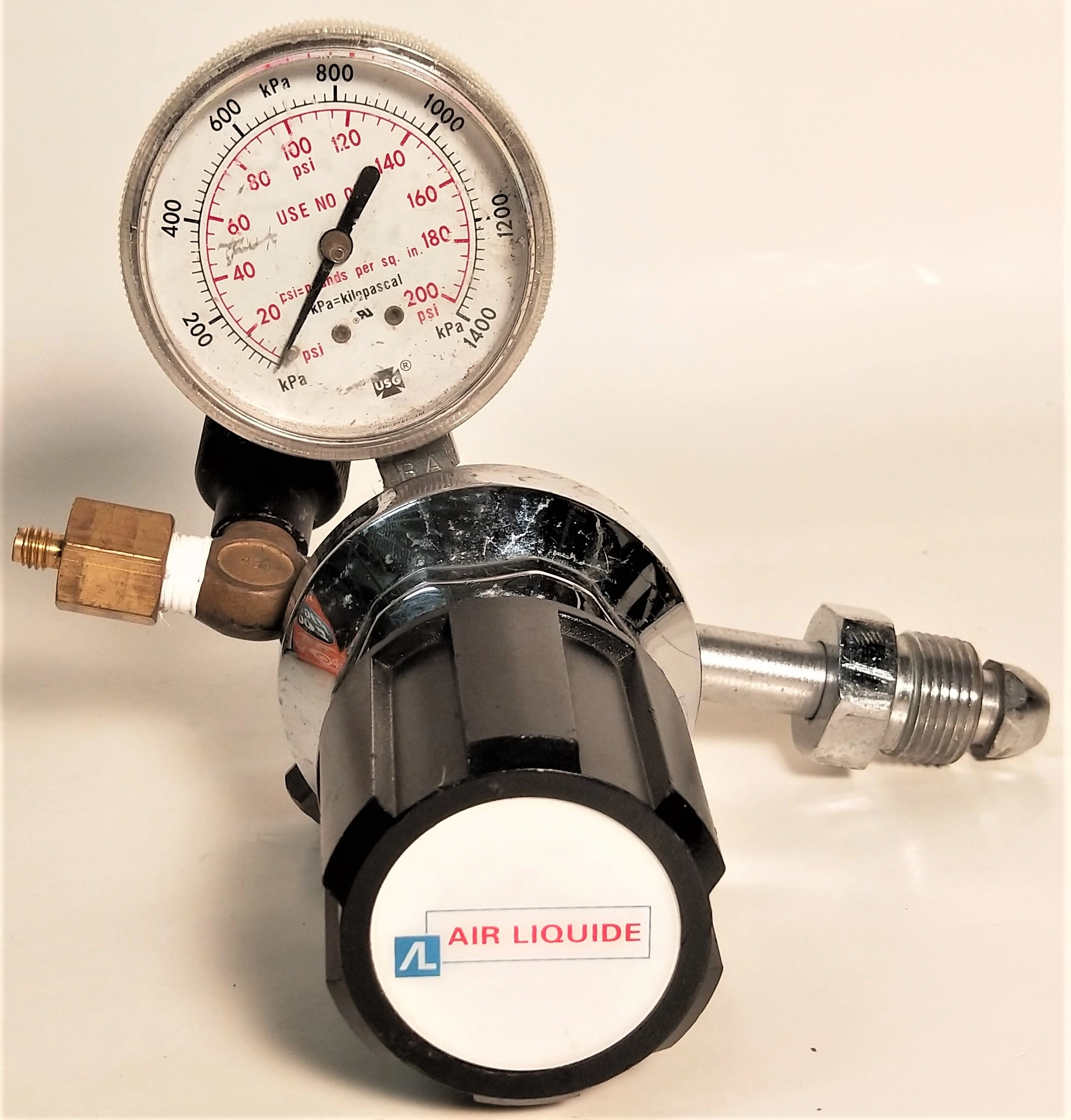 Air Liquide 2023351-580 Stainless-Steel Regulator - CGA 580