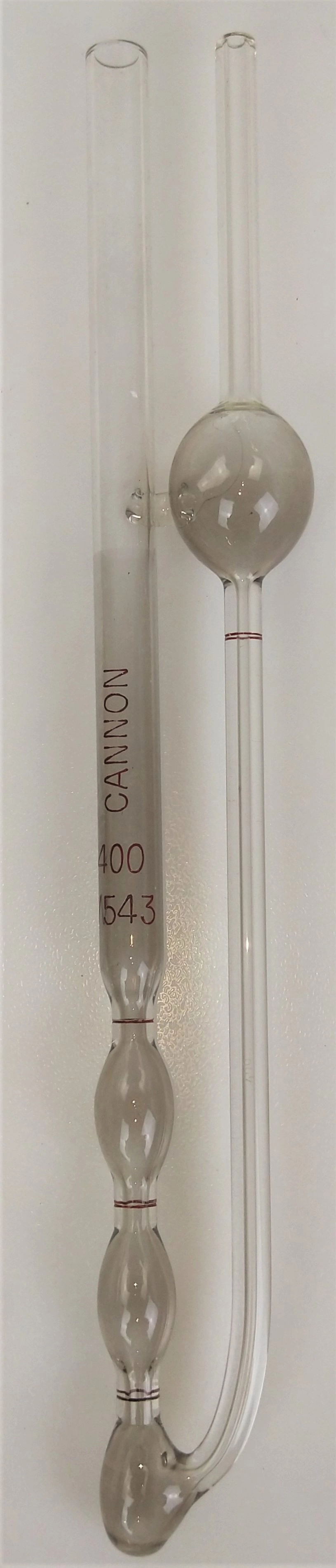 Cannon-Fenske CFOC-400 (9721-F74) Certified Opaque Viscometer Tube (Size 400)