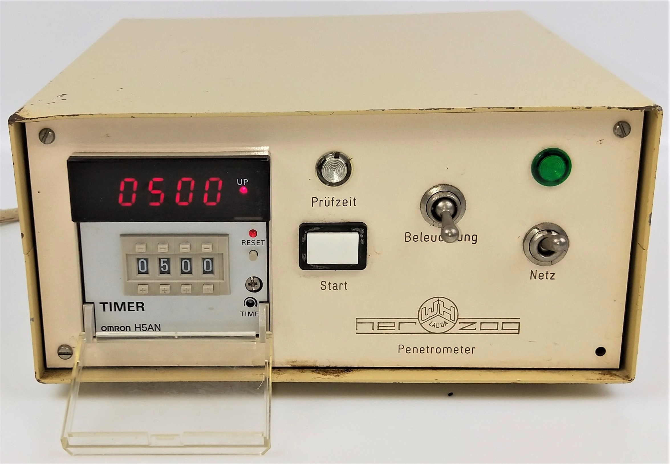 Herzog Timer for Penetrometer