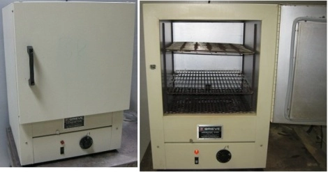 G GRIEVE LABORATORY CONVECTION OVEN, MODEL: LR-271C, OVEN CHAMBER SIZE: 13 CUFT / 368 L OVEN MAX