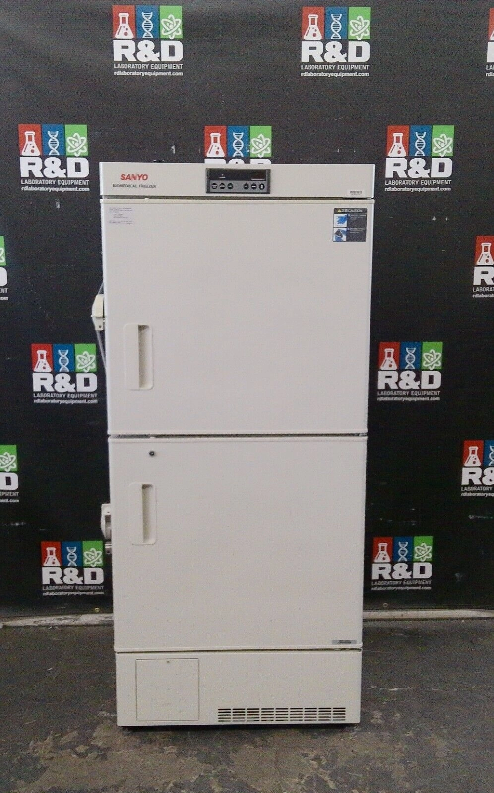 Sanyo MDF-U537 Two-Door Biomedical -30C Lab Freezer 17Cf 120V FULLY TESTED