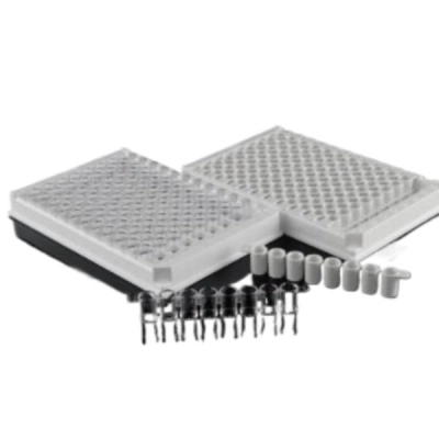 Bellco 96 Well Elisa Plate, 8-Well, Detachable, High Binding, White, Sterile, 5/Pk, 50/Cs 4514-00494