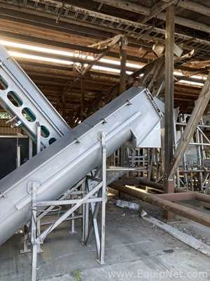 Stainless Steel 16 in Screw Conveyor X 10 Ft Long