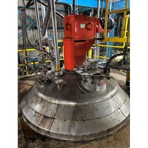 2200 Gal Alloy Fab 316L Stainless Steel Pressure Vessel