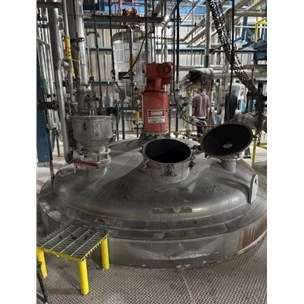 5500 Gal Alloy Fab 304 Stainless Steel Reactor