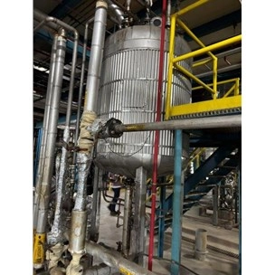 320 Gal Alloy Fab 304 Stainless Steel Reactor