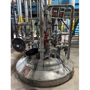 1000 Gal Alloy Fab 304 Stainless Steel Reactor