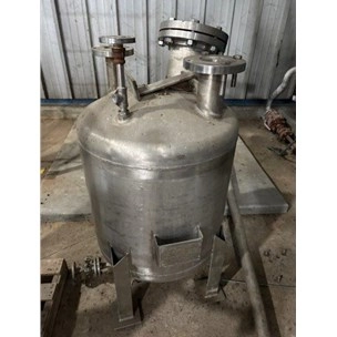 50 Gal Alloy Fab Stainless Steel Pressure Vessel