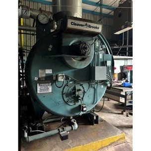 300 HP Cleaver Brooks Firetube Boiler