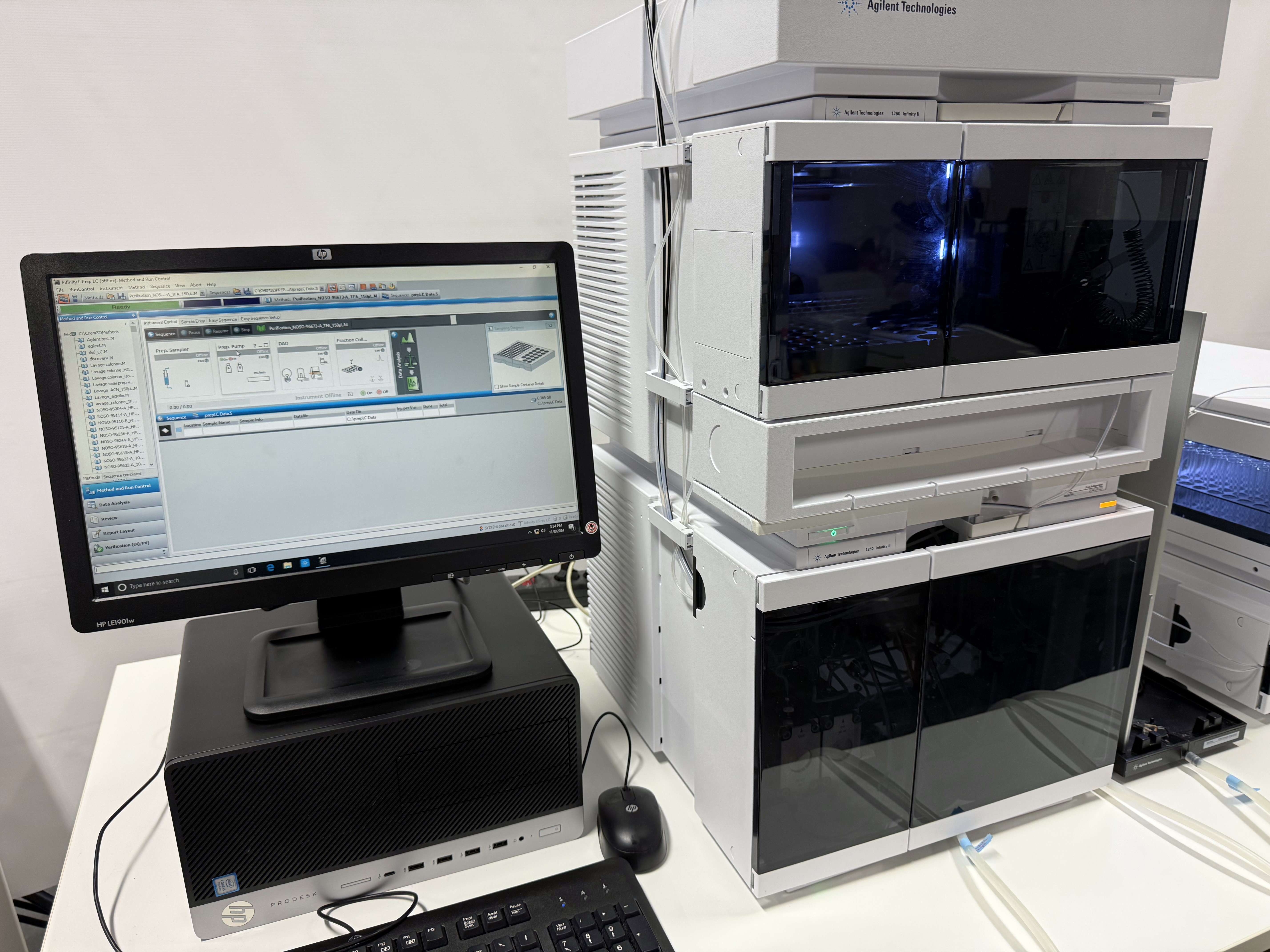 Agilent 1260 Infinity II Preparative HPLC with G7115 DAD WR