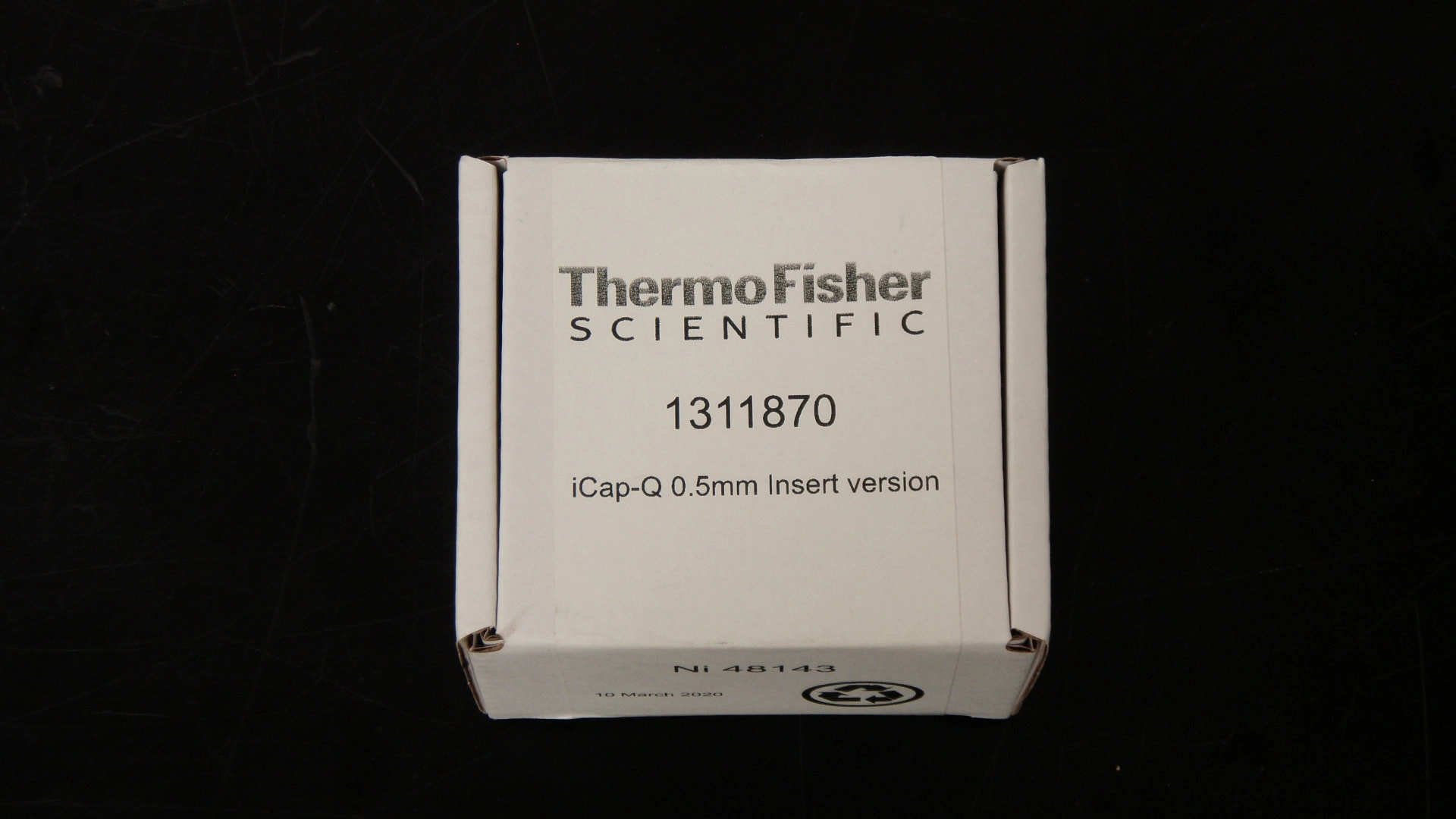 Thermo Scientific  Ni iCAP Q 0.5 mm Insert, 1311870, Brand New!