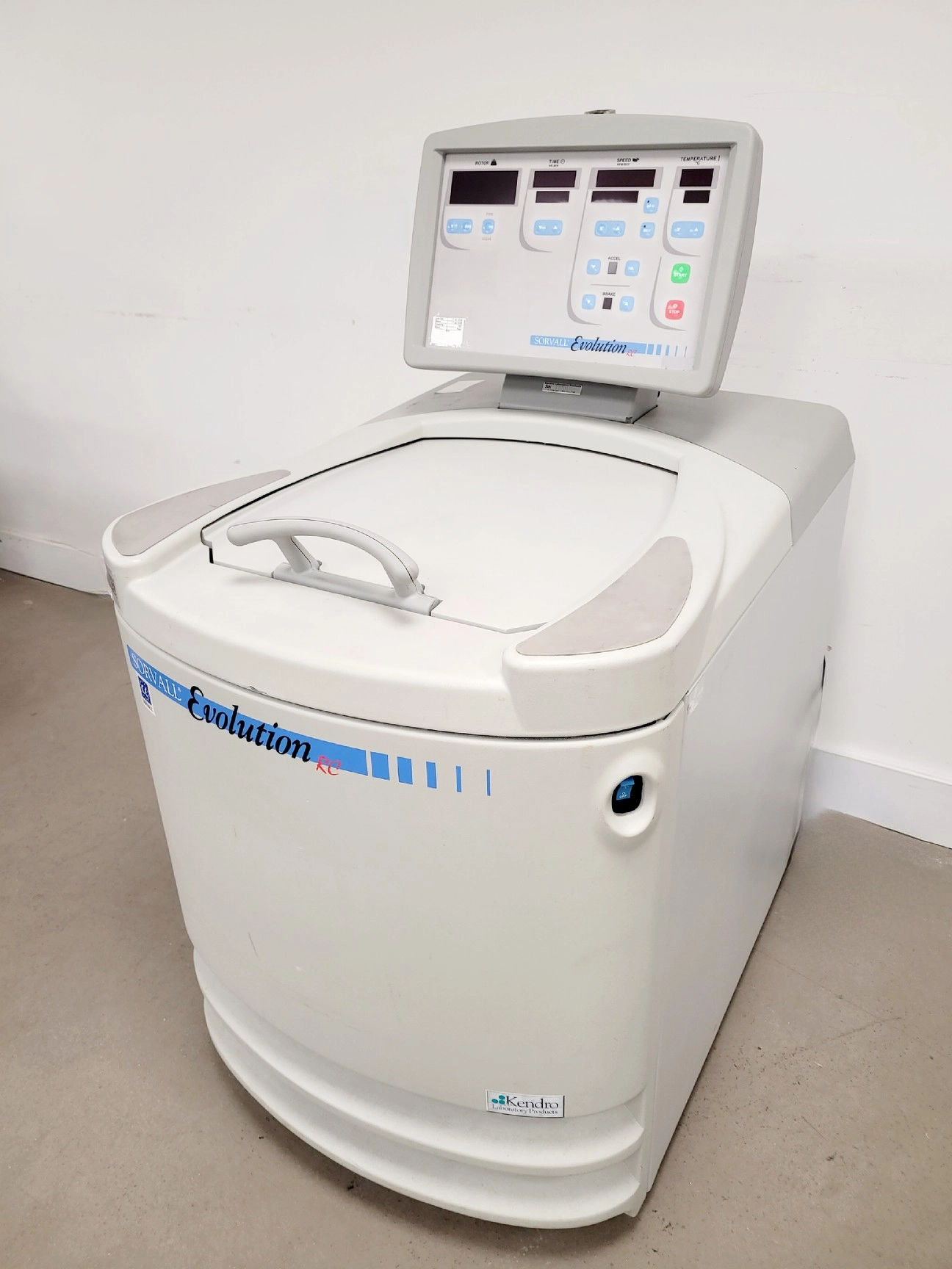 Sorvall Evolution RC Floor Standing Centrifuge w/ Sorvall SLA-1500 Lab