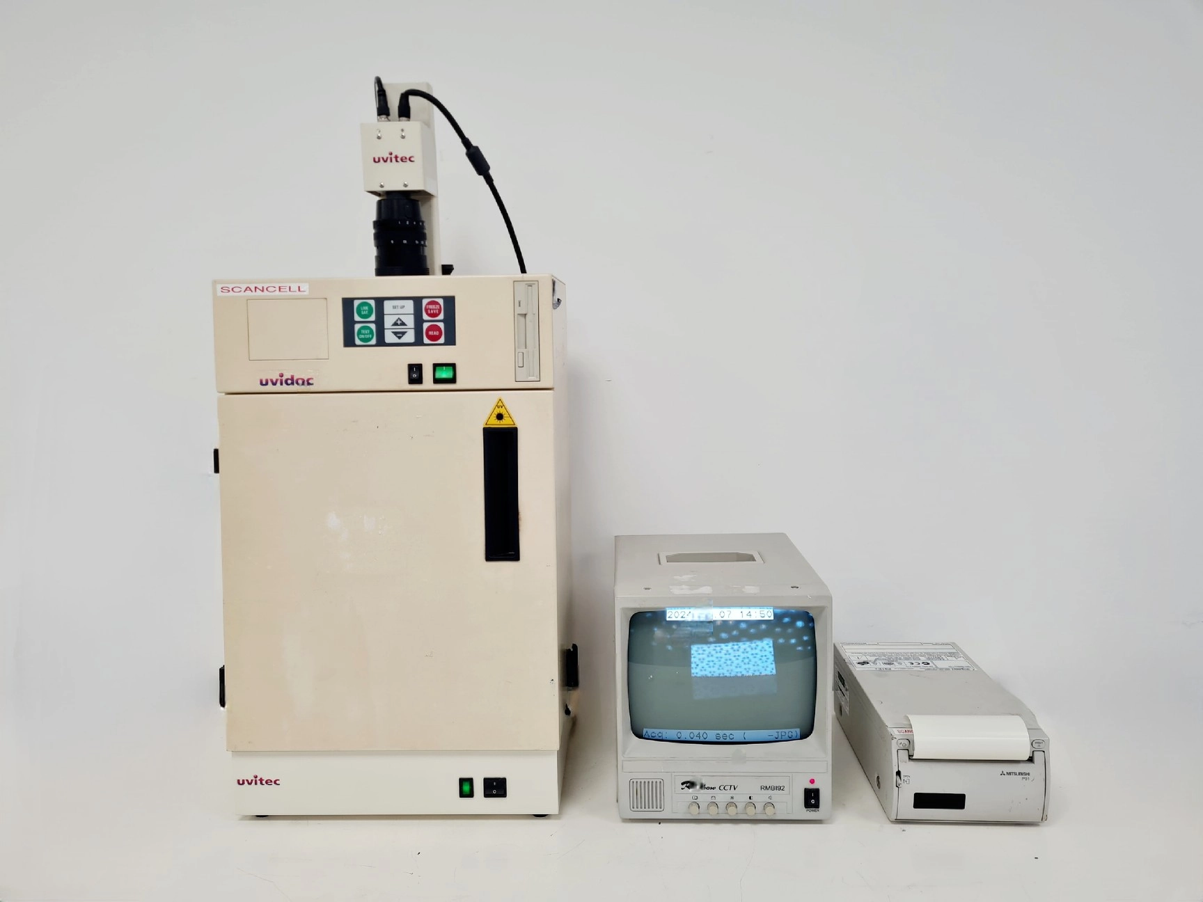 Uvitec Uvidoc Gel Imaging System With Monitor And Thermal Printer Lab