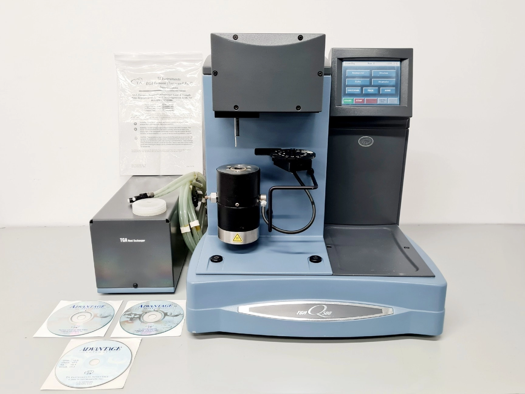 Ta Instruments TGA Q500 Thermogravimetric Analyzer with TGA Heat Exchanger