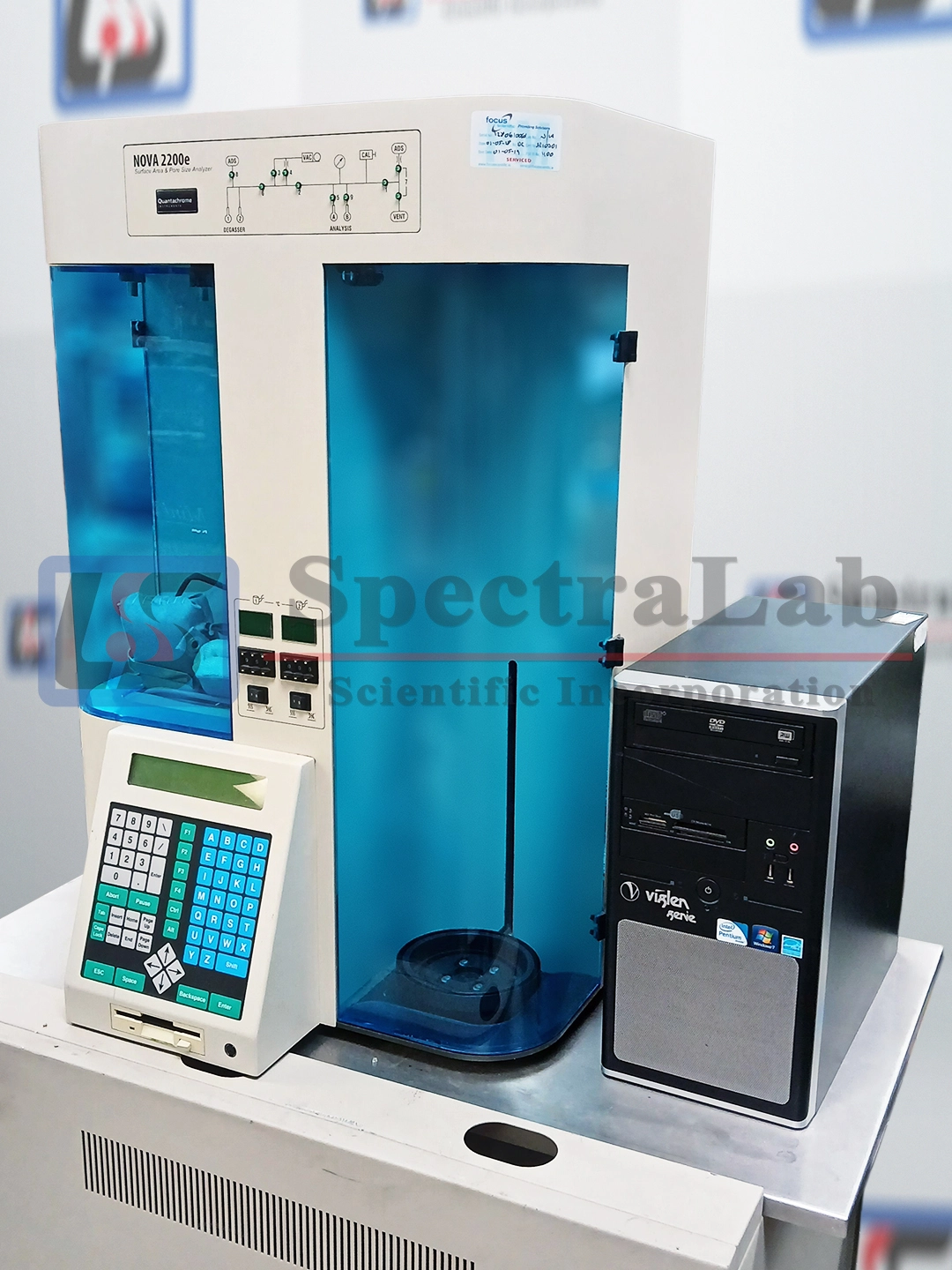 Quantachrome NOVA 2200e Surface Area and Pore Size Analyzer