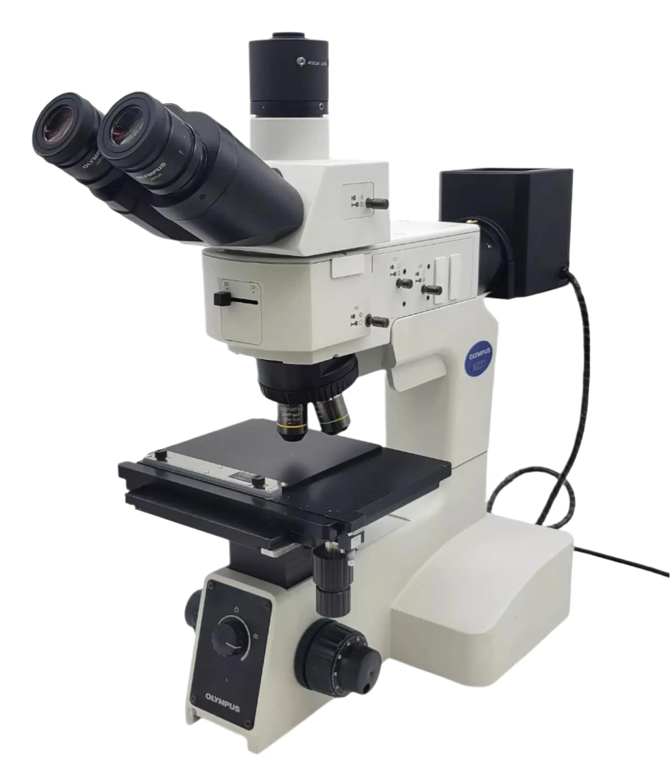 Olympus Microscope MX51 Semiconductor Inspection Metallurgy with Trinocular Head