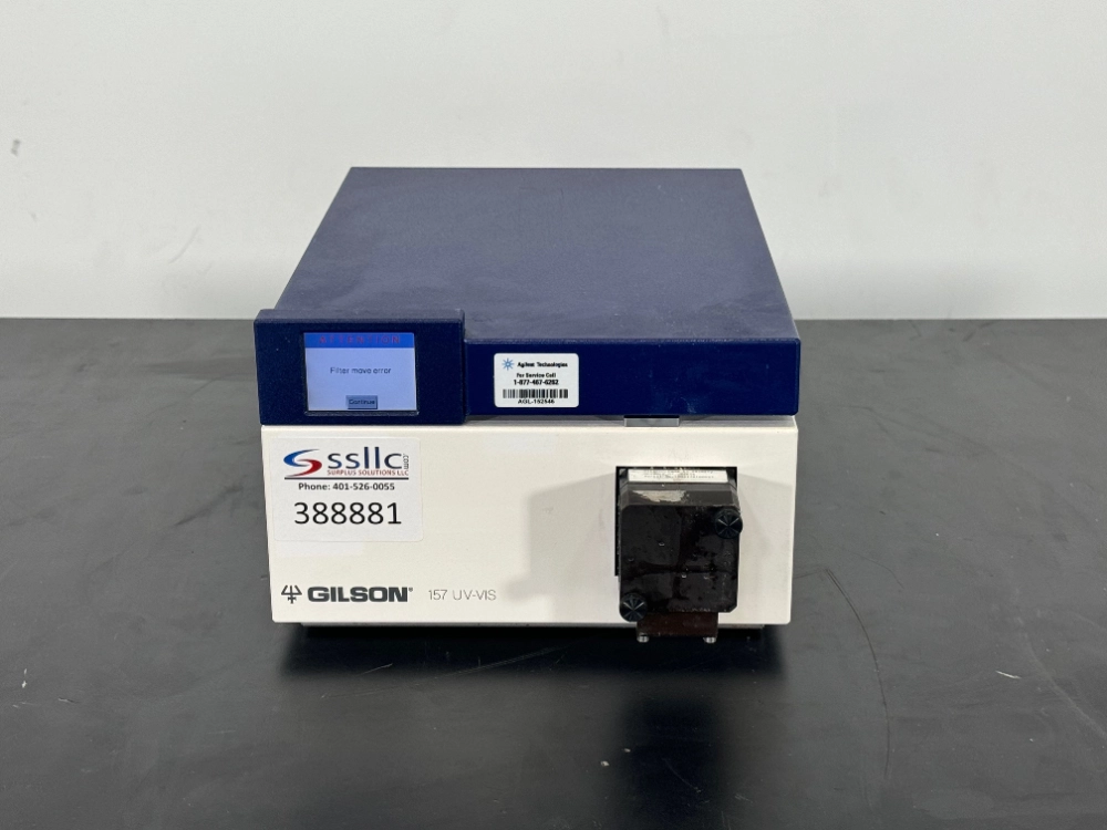 Gilson 157 UV-VIS Spectrophotometer