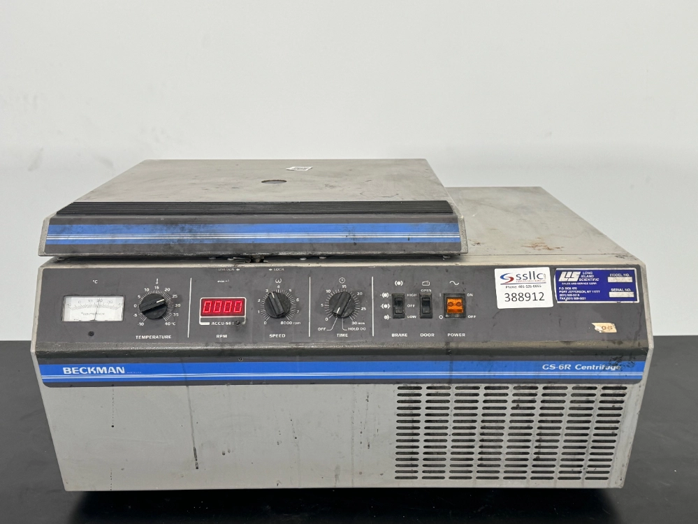 Beckman GS-6R Refrigerated Centrifuge