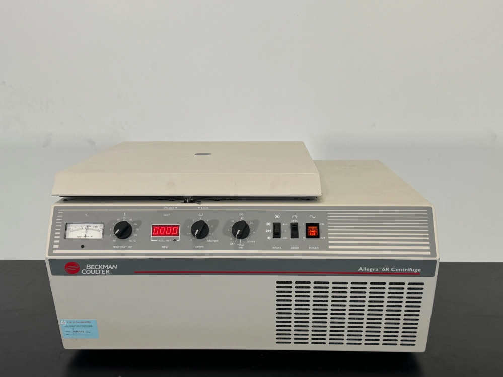 Beckman Coulter Allegra 6R Refrigerated Centrifuge