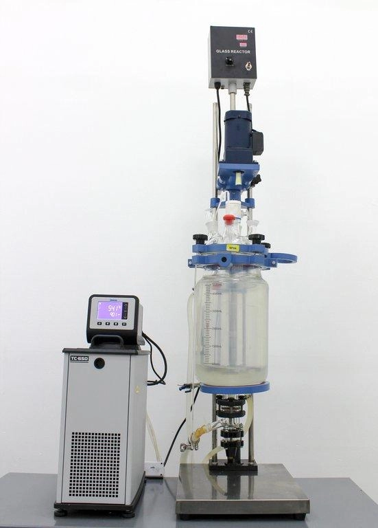 Brookfield TC-650SD-115 with Jacket Glass Reactor JGR-05 Laboratory Equipment - 3377743