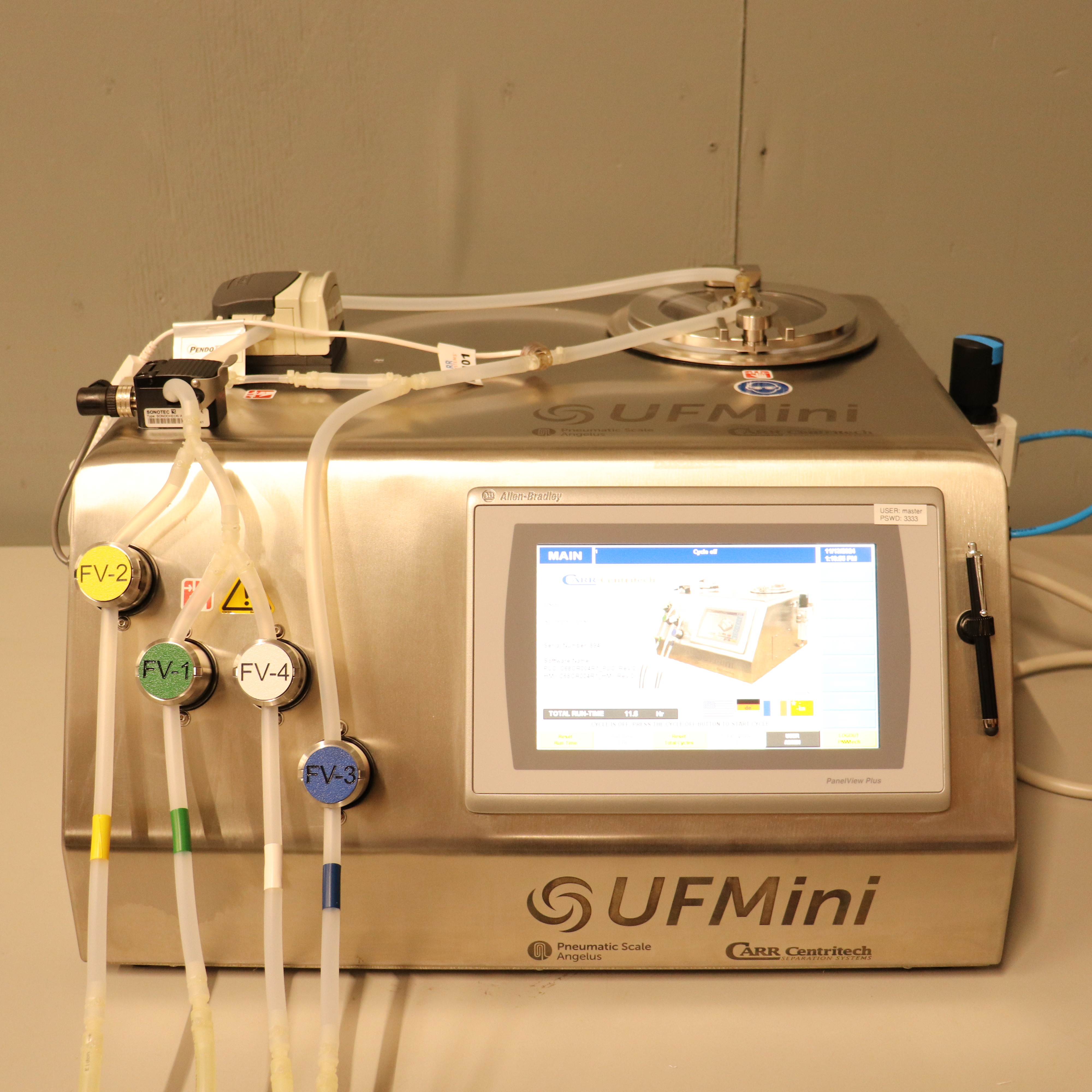 Carr Biosystems UFMini Pilot Single-Use Centrifuge