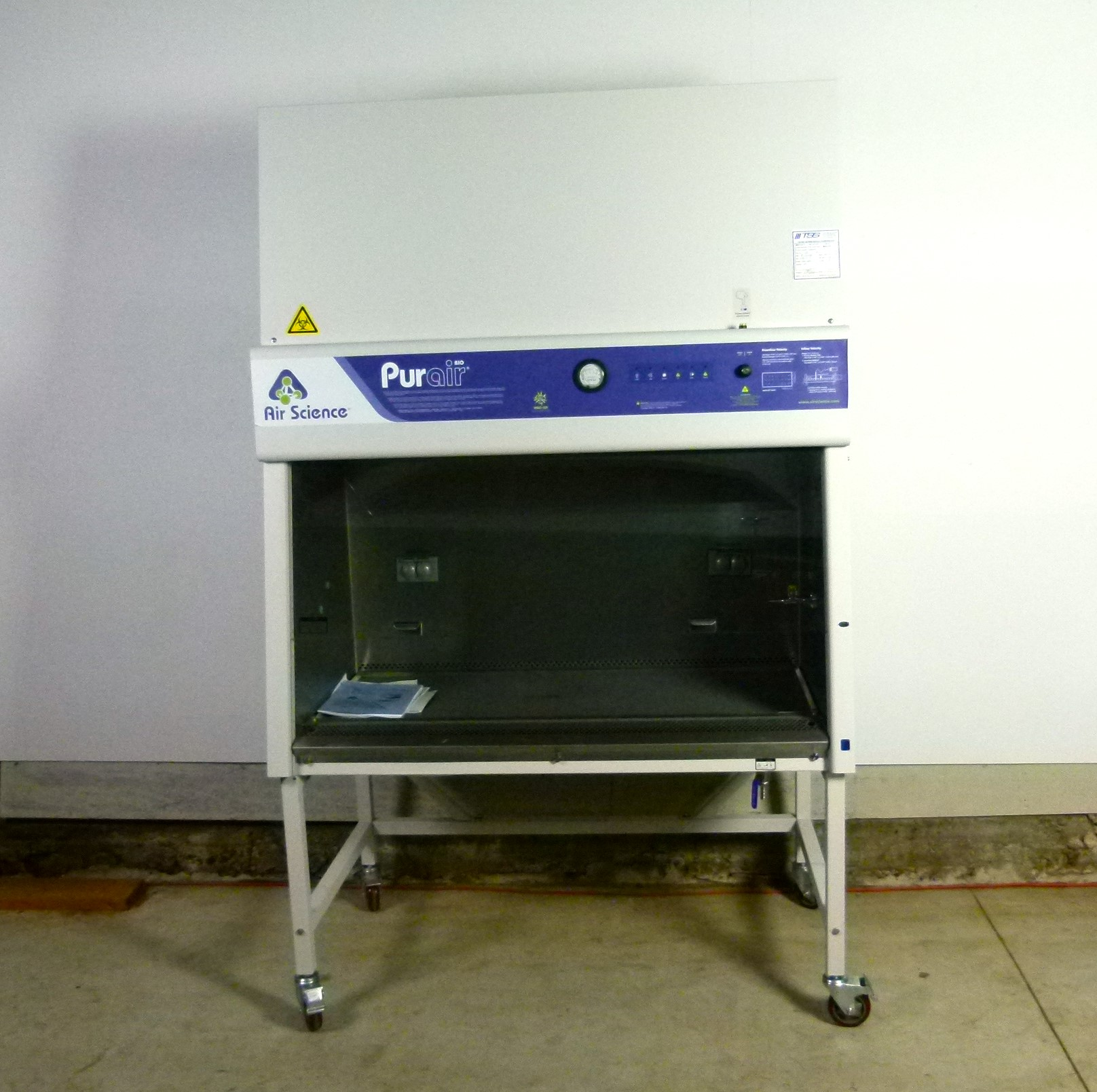 Purair Bio 4 Ft Biological Safety Cabinet With Adjustable Stand