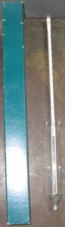 HYDROMETER NO: 534229, API SCALE MOD 1415, TEMP 60 DEG F ASTM 4 H, MADE IN USA