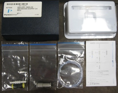 PERKIN ELMER NEBULIZER-3000XL/DV 2000/4000/5000 SEA SPRAY 2 ML REV: A, MODEL: NO775345, NO: S222352,