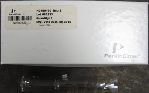 PERKIN ELMER FLAT PLATE TORCH OPTIMA 8 X 00 SERIES, 3416-048, NO: NO780130 R-E, MFG DATE: JAN/9/2017