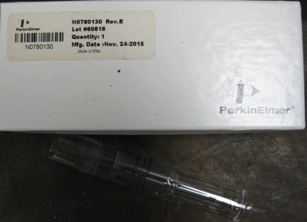 PERKIN ELMER FLAT PLATE TORCH, OPTIMA 8 X 00 SERIES, NO: 1314-096,NO: N0780130 REV E, MFG: AUG/23/2